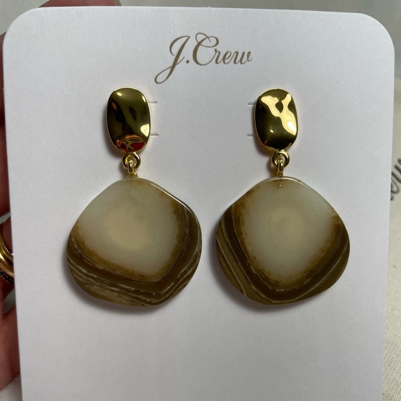 J. Crew Made-in-Italy resin drop earrings - Picture 5 of 9